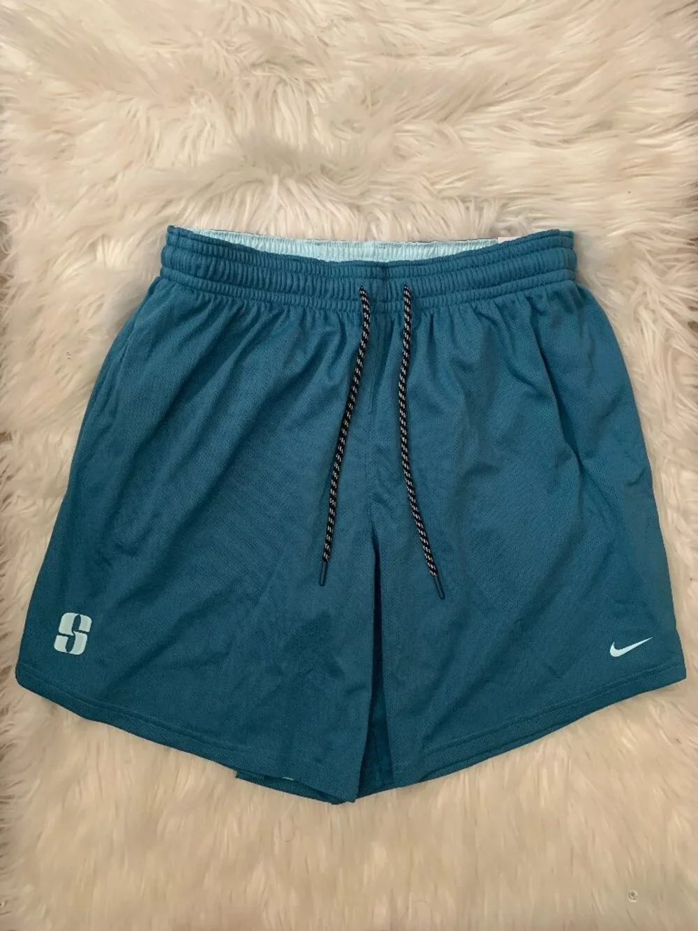 NIKE x SABRINA IONESCU Reversible Shorts in Riftblue/Glacier Blue Sz MEDIUM